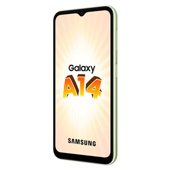 Smartphone Samsung Galaxy A14 6,6" Nano SIM 64 Go Vert