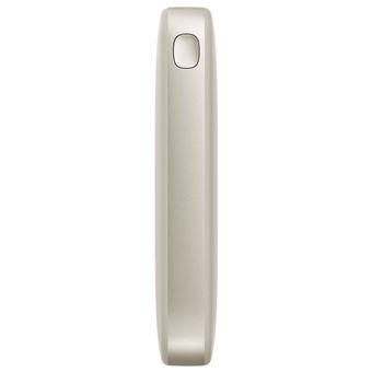 POWERBANK 12000MAH Batterie rechargeable de poche - Silky Sand - 2PB12100SS.Charge ultra rapide avec 20 W Power Delivery. Chargez jusqu''a 50 % en 30 min. 6 fonctions de securite. Approuvee par les compagnies aeriennes.