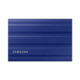 Disque SSD Externe Samsung Portable T7 Shield MU-PE2T0R/EU USB Type C 2 To Bleu - 1