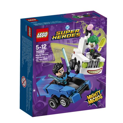DC Comics Super Heroes 76093 Mighty Micros Nightwing contre Le Joker