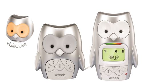 Ecoute Bebe Audio Vtech Babyphone Hibou Family Bm2300 Produits Bebes Fnac