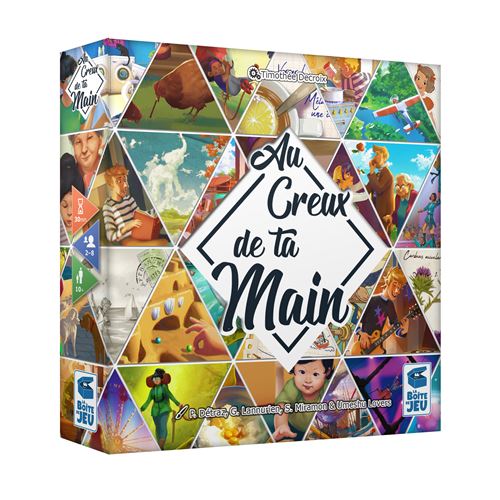 Jeu d&rsquo;ambiance La bo&icirc;te de jeu Au creux de ta main 