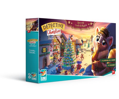 Boite de Jeu d'enquête Detective Charlie : Calendrier de l''Avent