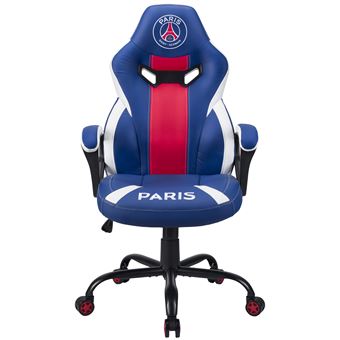 Siège gamer Subsonic Junior PSG Bleu et rouge