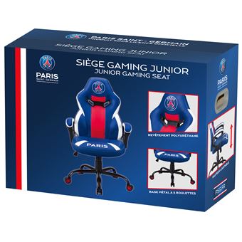 Siège gamer Subsonic Junior PSG Bleu et rouge