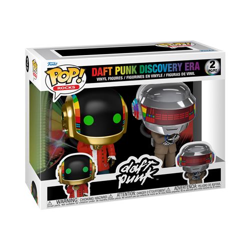 Daft Punk Pack 2 figurines POP! Daft Punk Discovery 9 cm - vue 2
