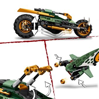 LEGO® NINJAGO® 71745 La Moto de la Jungle de Lloyd