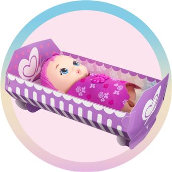 Poupon My Garden Baby Bébé Papillon Rose boit et fait pipi