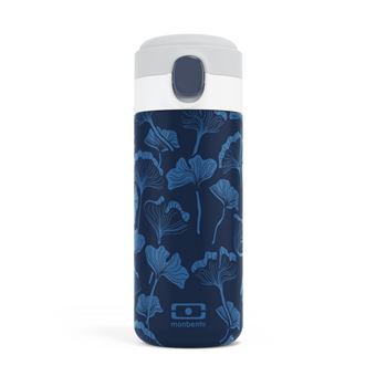 Bouteille isotherme compacte Monbento MB Pop Ginkgo 36334016 Bleu