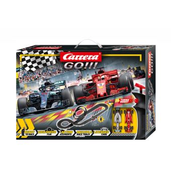 CARRERA GO ! Circuit électrique 2 voitures électrique Ferrari GT3 -  Cdiscount Jeux - Jouets