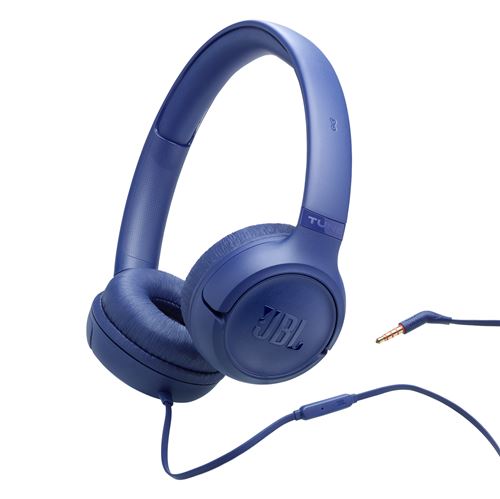 Casque supra-auriculaire filaire JBL Tune 530 Bleu