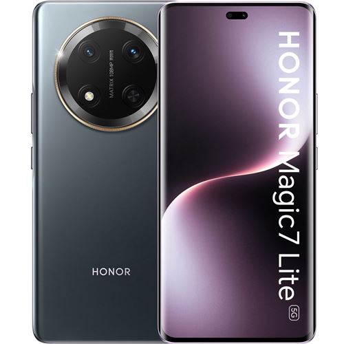 Honor Magic7 Lite 17,2 cm (6.78") Android 14 5G 8 Go 512 Go 6600 mAh Noir