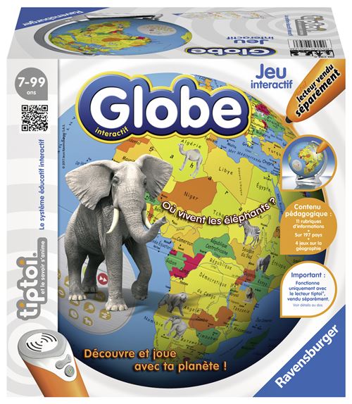 Globe interactif Ravensburger Tiptoi®