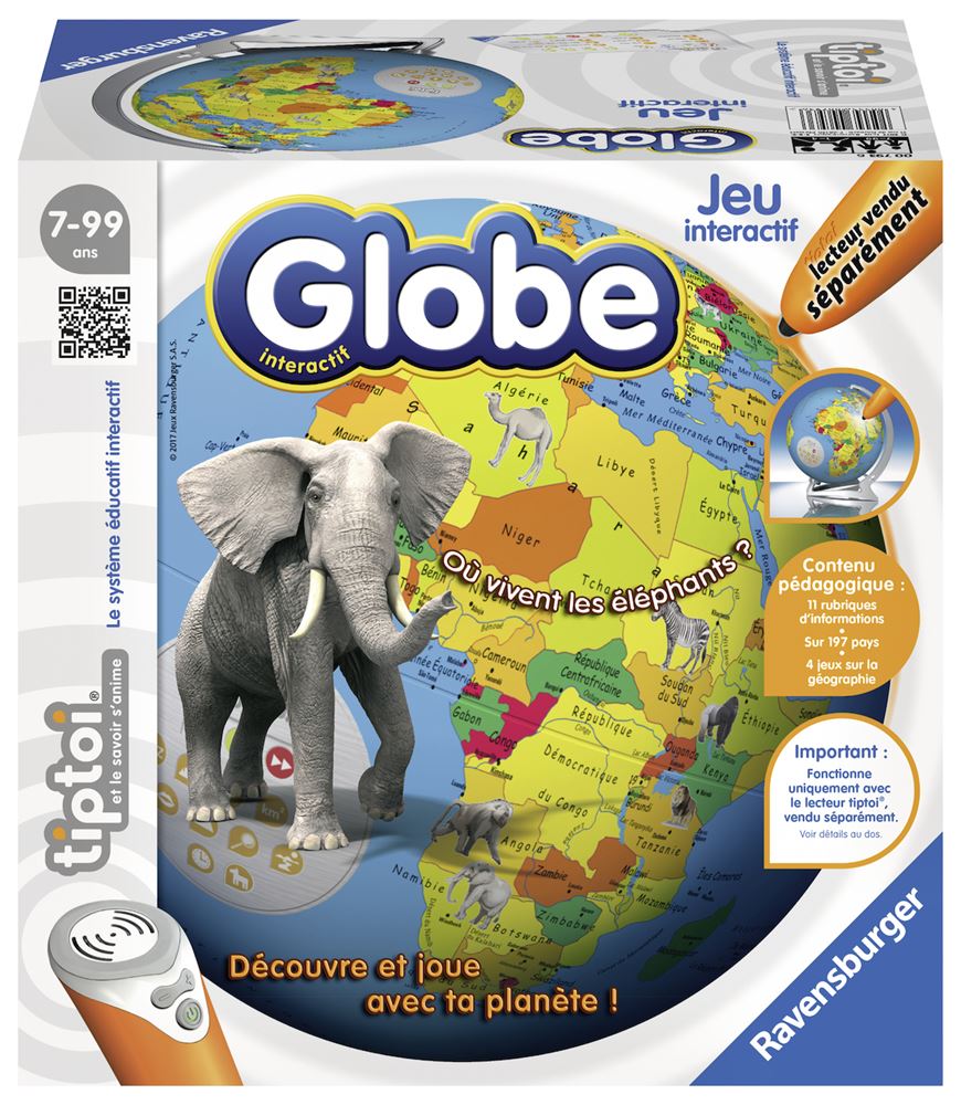 Globe Interactif Ravensburger Tiptoi Globe Terrestre Enfant Achat Globe Interactif Ravensburger Tiptoi Globe Terrestre Enfant Achat