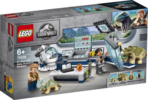 LEGO® Jurassic World™ 75939 Le labo de Dr Wu L'évasion des bébés dinosaures