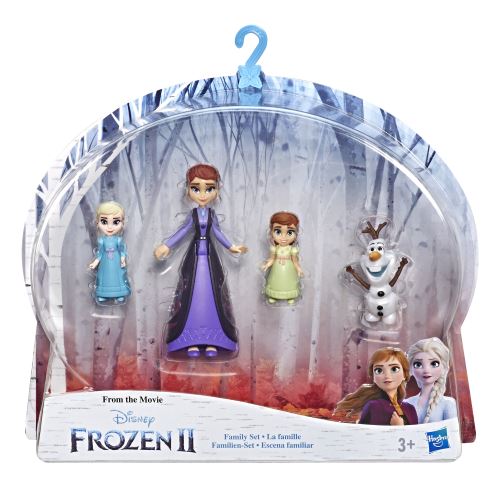 Set la famille Disney La reine des neiges 2 avec 4 figurines