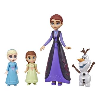 Set la famille Disney La reine des neiges 2 avec 4 figurines