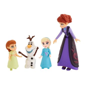 Set la famille Disney La reine des neiges 2 avec 4 figurines