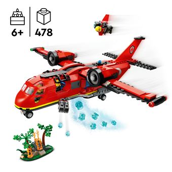 LEGO® City 60413 L'avion de sauvetage des pompiers