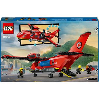 LEGO® City 60413 L'avion de sauvetage des pompiers