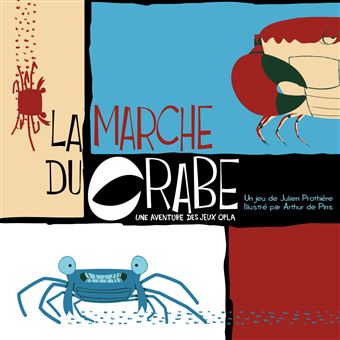 Jeu de réflexion Jeux Opla La Marche du Crabe