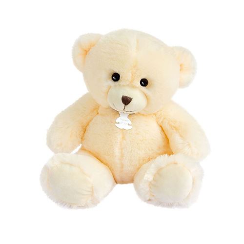 Peluche Ours Bellydou Cr&egrave;me 30 Cm - Histoire D'ours