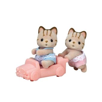 Playset Sylvanian Families Les jumeaux chat tigre