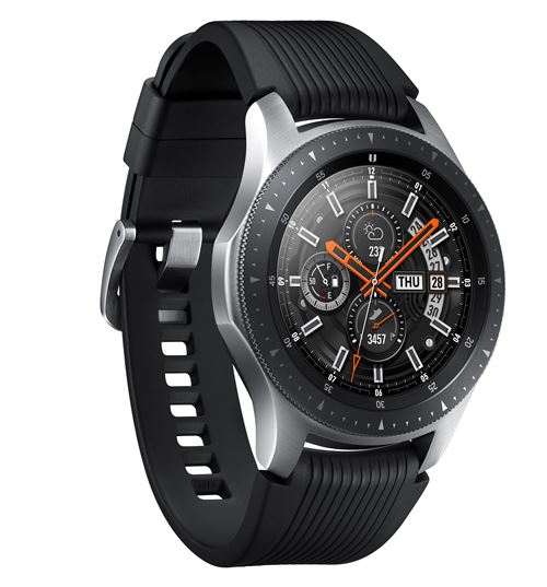 Montre connectée Bluetooth Samsung Galaxy Watch 46 mm Gris Acier - Main Image