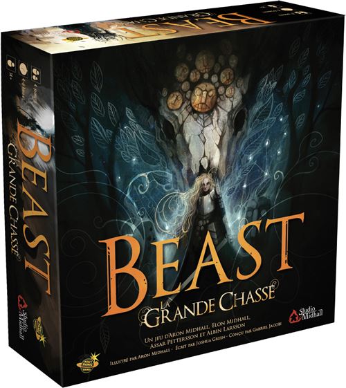 Jeu De Stratégie Asmodee DPABEAST03FR – Beast La Grande Chasse, 4 Joueurs