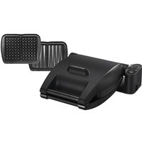 Gaufrier et croque-monsieur Lagrange Premium 019462 1200 W Noir