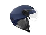 Casque de sport Yeep.Me H.30 Vision LED avec Visière Taille S/M Bleu Nuit