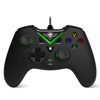 Manette Gaming avec fil Spirit of Gamer pour Xbox One Noir - Manette -  Achat & prix