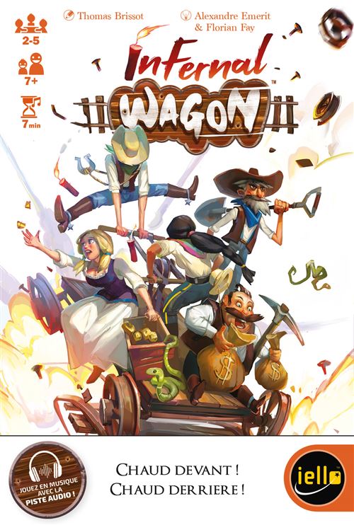 Jeu d'ambiance Iello Infernal Wagon - vue 1
