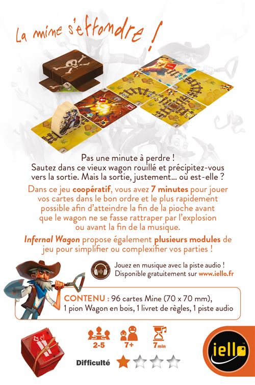 Jeu de société - LEGLER - Tour infernal - Bois naturel - 26cm - A