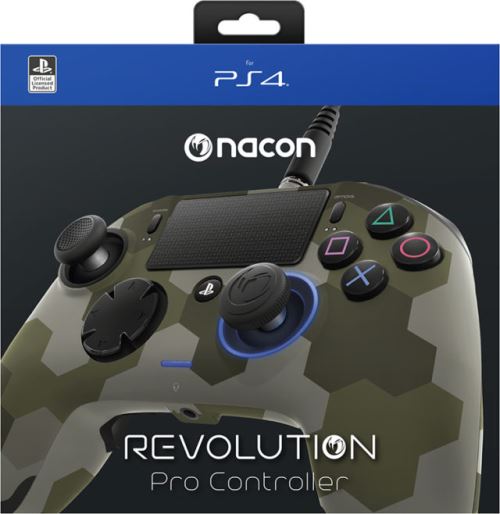 Manette Nacon Revolution Pro Controller Camouflage Vert Pour Ps4 Manette Achat Prix Fnac