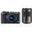 Canon EOS M6 Camera Zwart + EF-M 15-45mm f/3.5-6.3 IS STM Lens + EF-M 55-200mm f/4.5-6.3 IS STM Lens_3