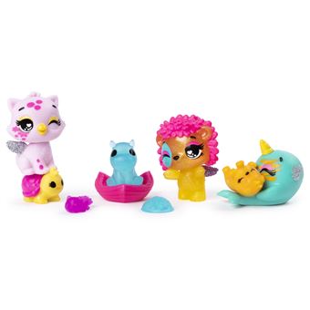 Pack de 3 Hatchimals et 3 animaux S7 Modèle aléatoire