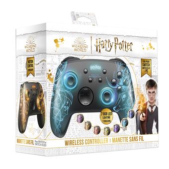 HARRY POTTER MANETTE SWITCH PC SANS FIL RGB PATRONUS HARRY