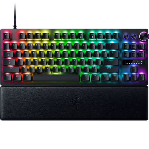Clavier Gaming Razer Huntsman V3 Pro TKL – Switches Optiques Analogiques, Rétroéclairage RGB - vue 2