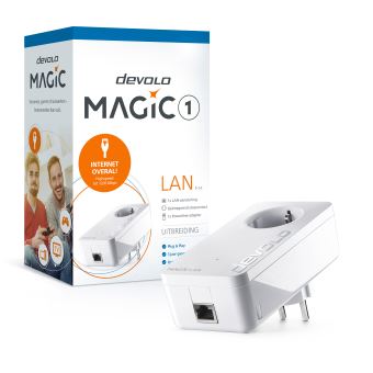 devolo Magic 2 WiFi 6 - Starter Kit - kit d'adaptation pour courant porteur  - GigE, HomeGrid - Wi-Fi 6 - Bi-bande - Branchement mural - Routeurs -  Achat & prix