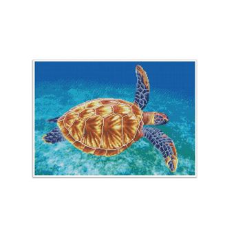 Mosaïque Creative Import Diamond Dotz Diamants Carrés Tortue Tropicale