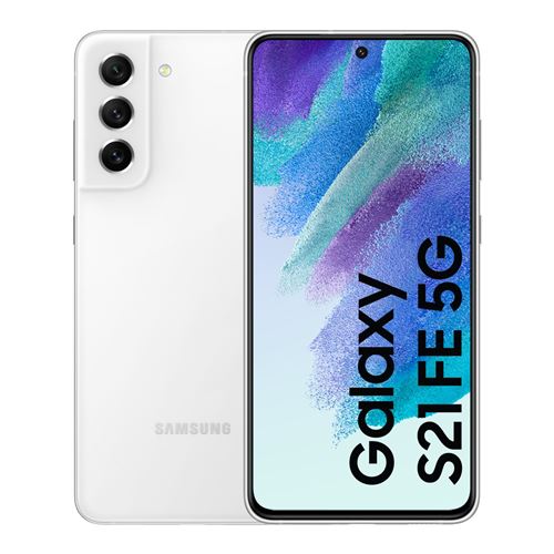 Smartphone Samsung Galaxy S21 FE 6,4 5G 128 Go Double SIM Blanc