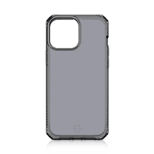 Coque renforcée pour iPhone 13 Pro Itskins Spectrum Clear Gris anthracite