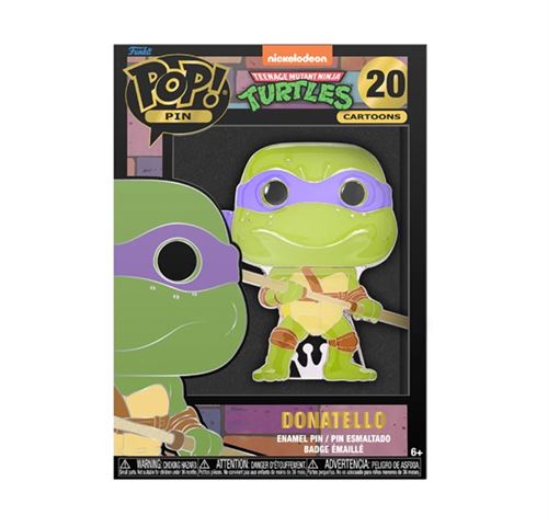 Funko Figurine Pop Pin Teenage Mutant Ninja Turtles Donatello