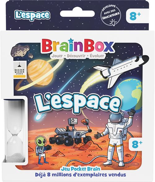 Jeu éducatif Asmodee BrainBox Pocket L’espace