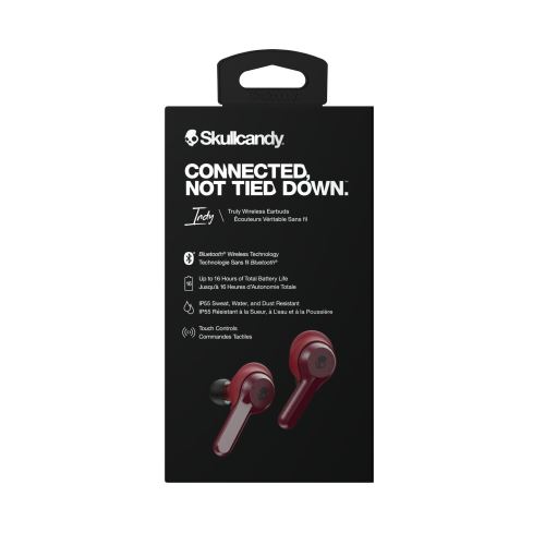 Skullcandy Indy True Wireless Kopfhorer mit Mikrofon im Ohr Bluetooth Schwarz Rot Moab In Ear Kopfhorer Einkauf Preis fnac Schweiz
