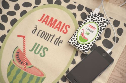 Batterie externe Dodo et Cath Jamais à court de jus 4000 mAh