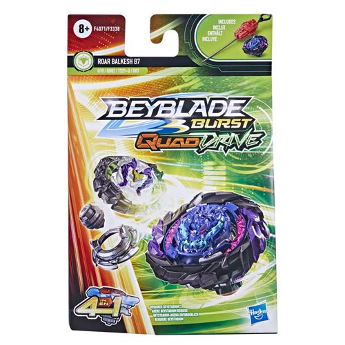 Beyblade Toupie Et Lanceur Burst Quaddrive Roar Balkesh B7