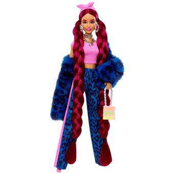 Poupée Barbie Extra Bleu Léopard