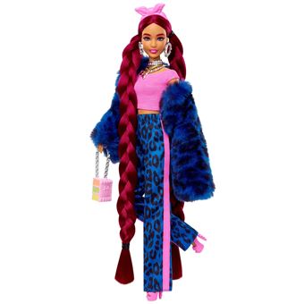 Poupée Barbie Extra Bleu Léopard